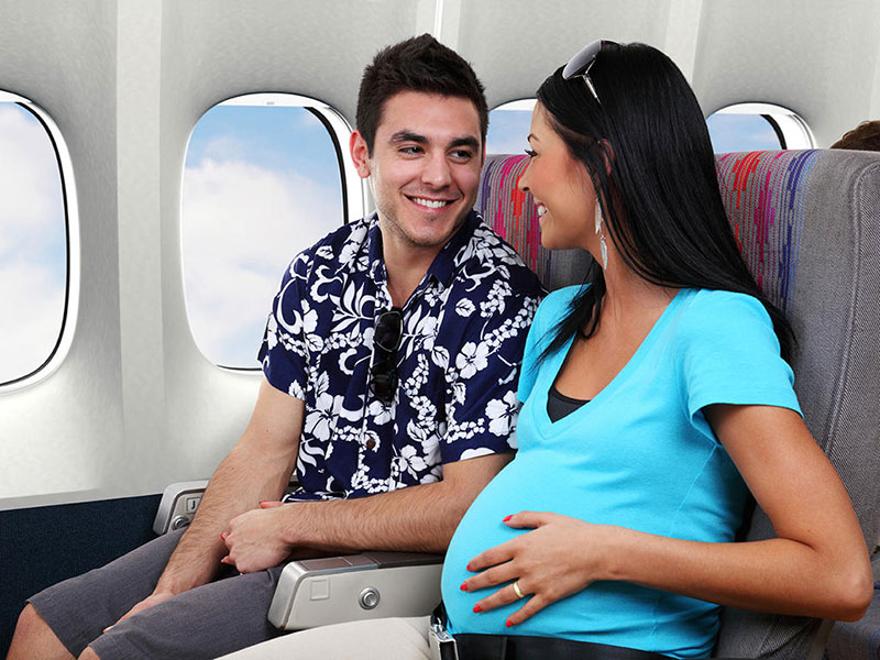 مسافرت در بارداری با هواپیما