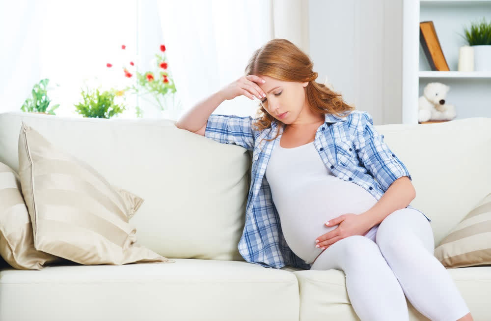 تب کردن در بارداری