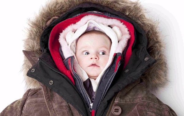 لباس مناسب کودک در زمستان