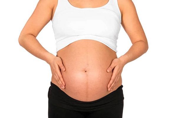 خط لینا نیگرا در بارداری