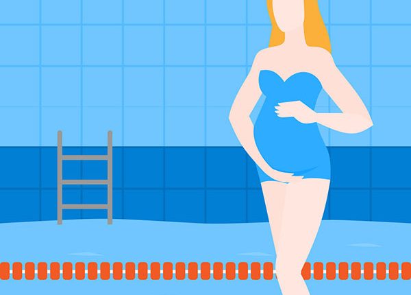 شنا در دوران بارداری