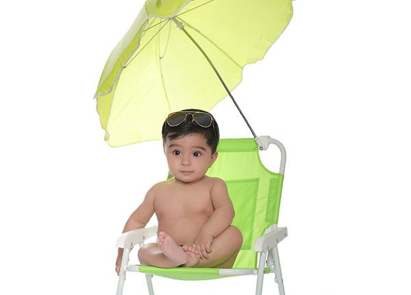 زمان ایستادن نوزاد