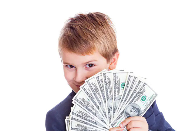رشوه دادن به کودک